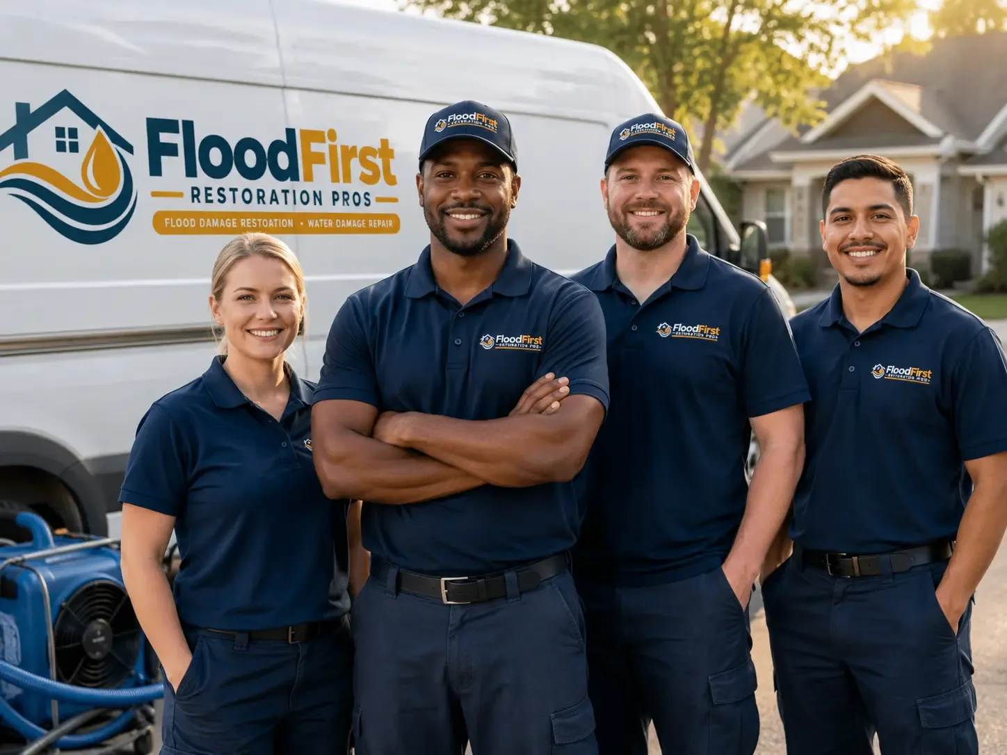 Flood Damage Restoration company in March Air Reserve Base, CA